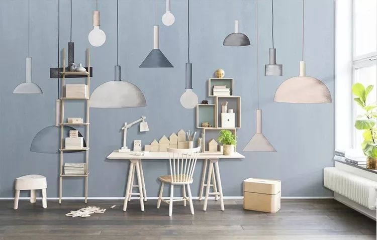 不想太傳統(tǒng)，背景墻壁紙該怎么選呢？